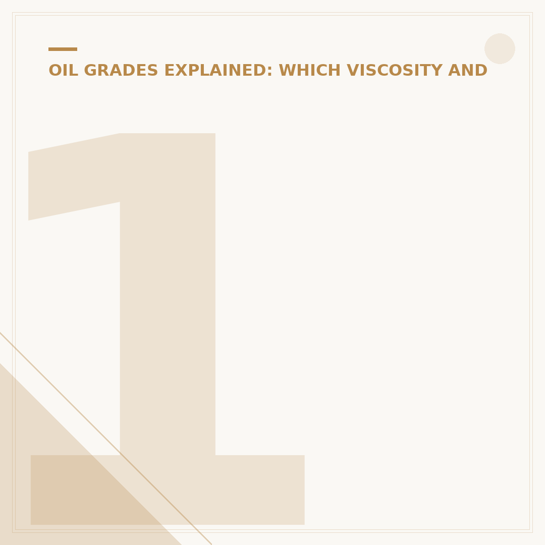 10w40 Fully Synthetic Oil: What It Is