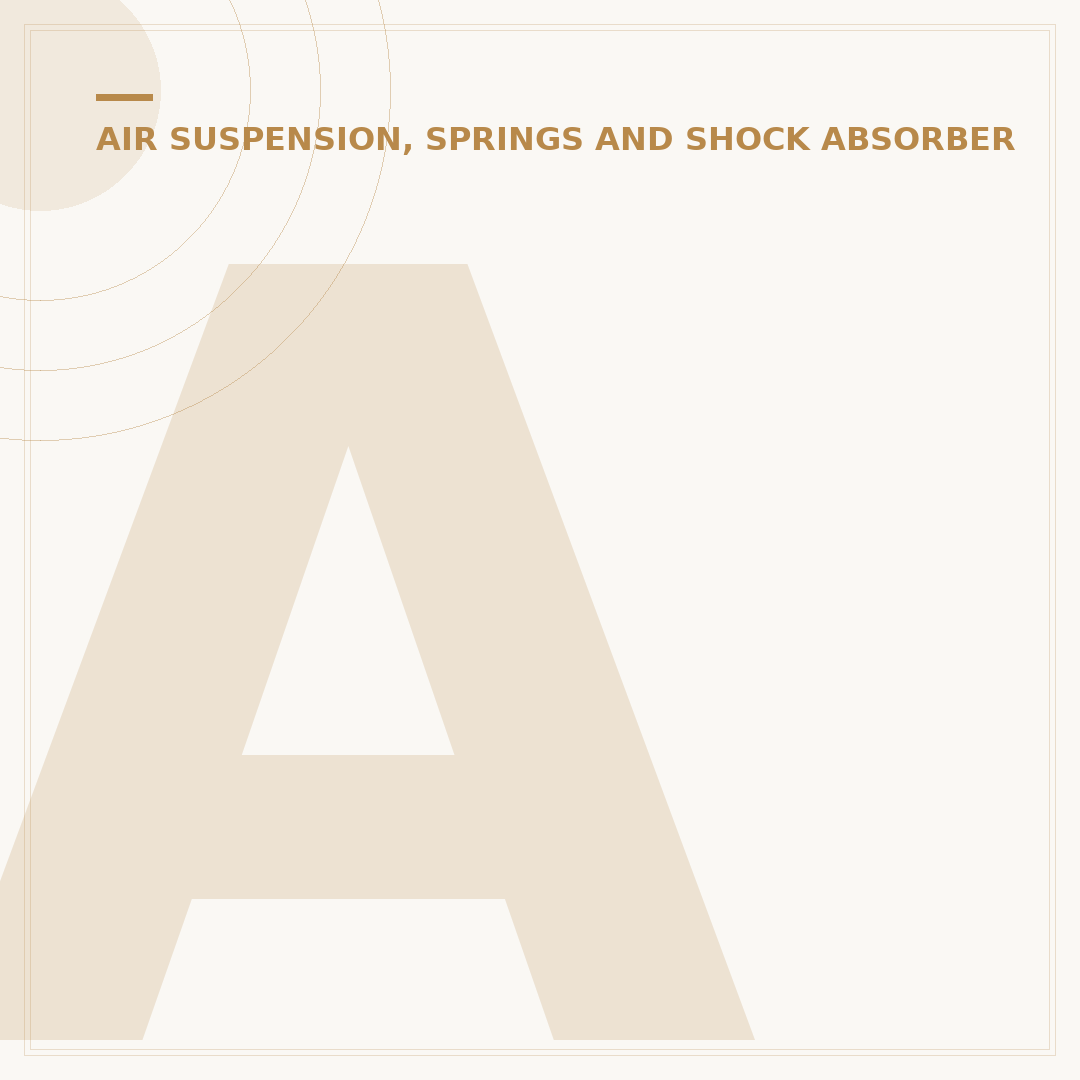 Air Suspension Airbag: What It Does & How It Works