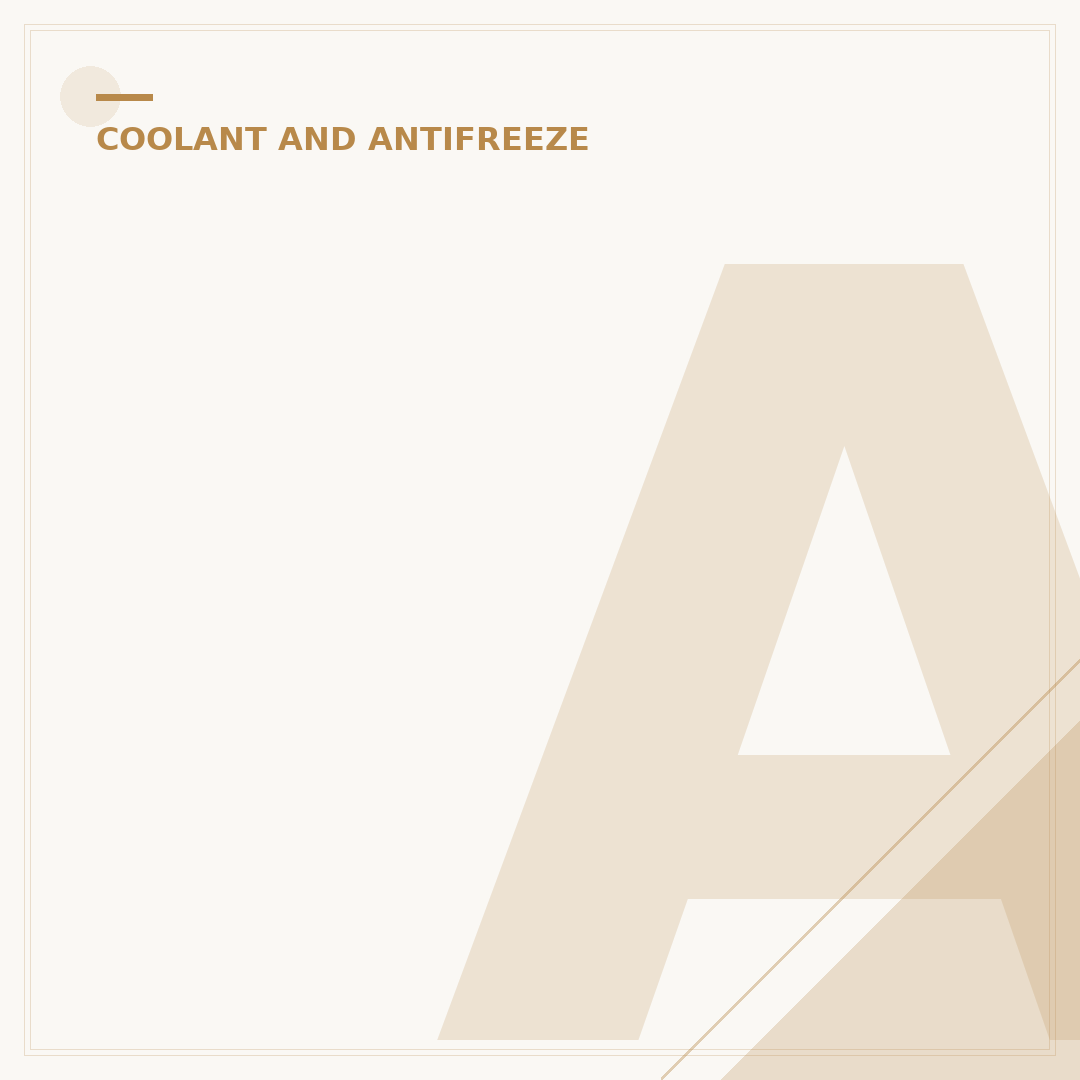 Audi A1 Coolant: Levels, Types & Issues Explained