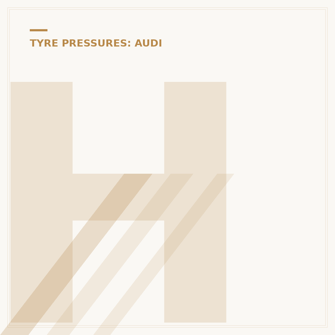 How to Reset Audi A3 Tire Pressure