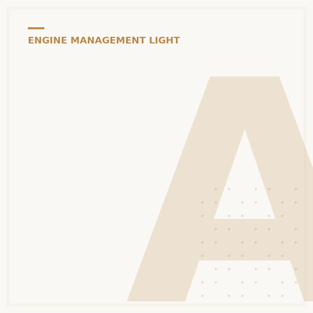 Audi Engine Management Light: Causes And What To Do