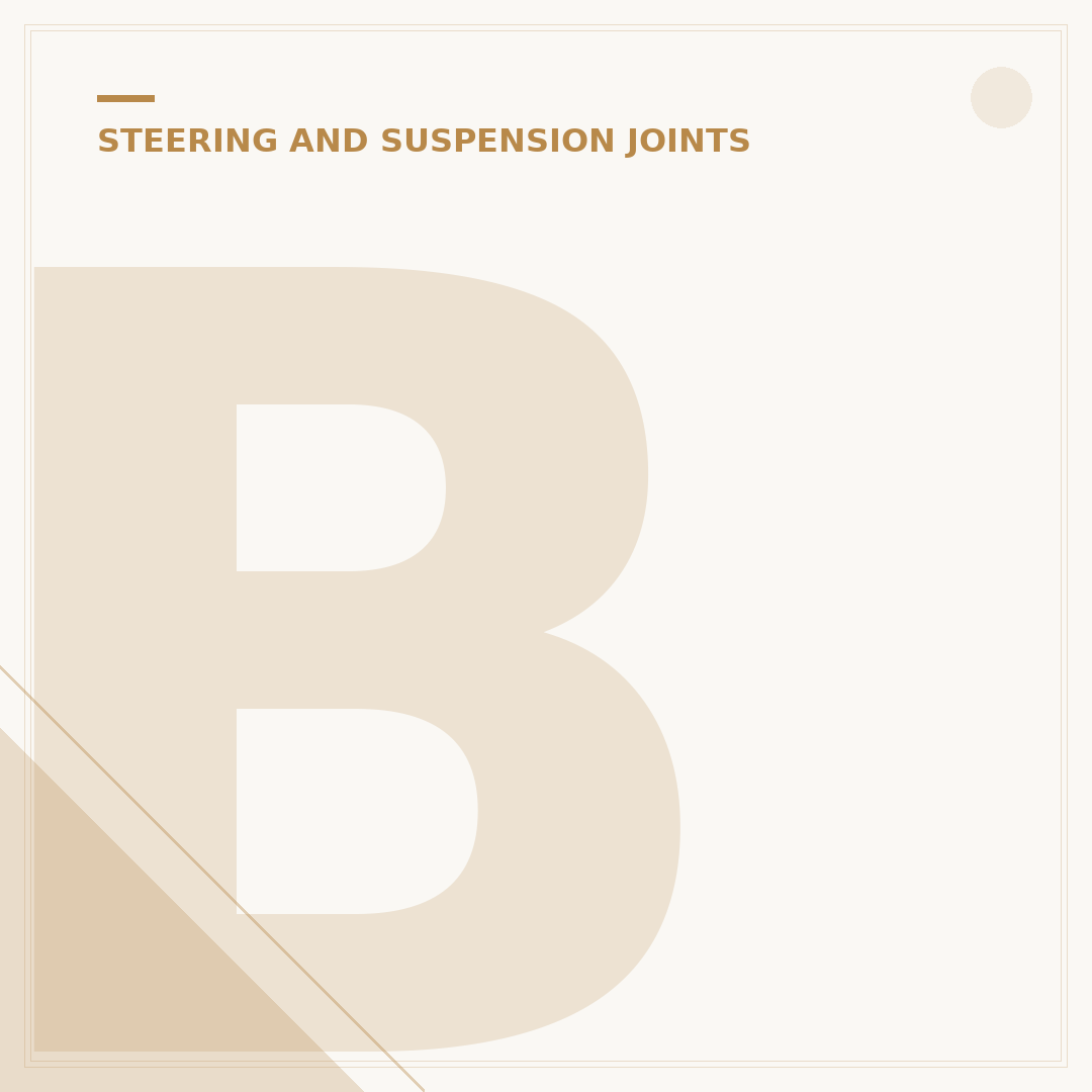 Ball Joint Symptoms: What to Look For