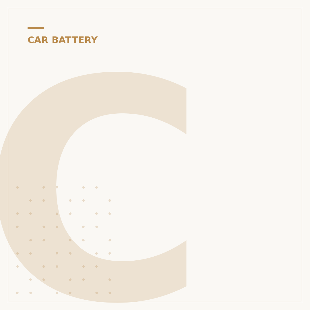 Car Battery for a New Vehicle: What to Check