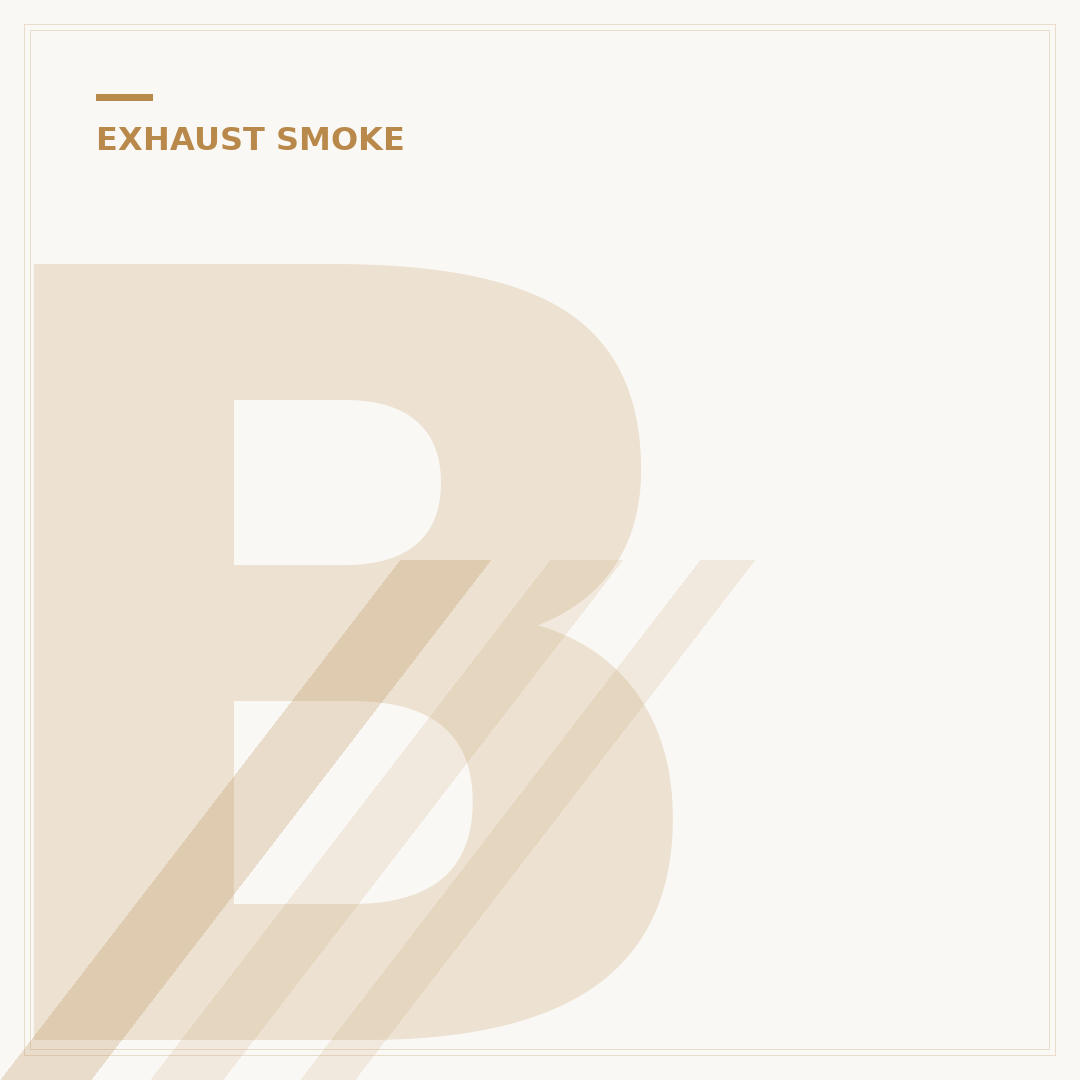 Black Smoke From Exhaust Pipe: What It Means