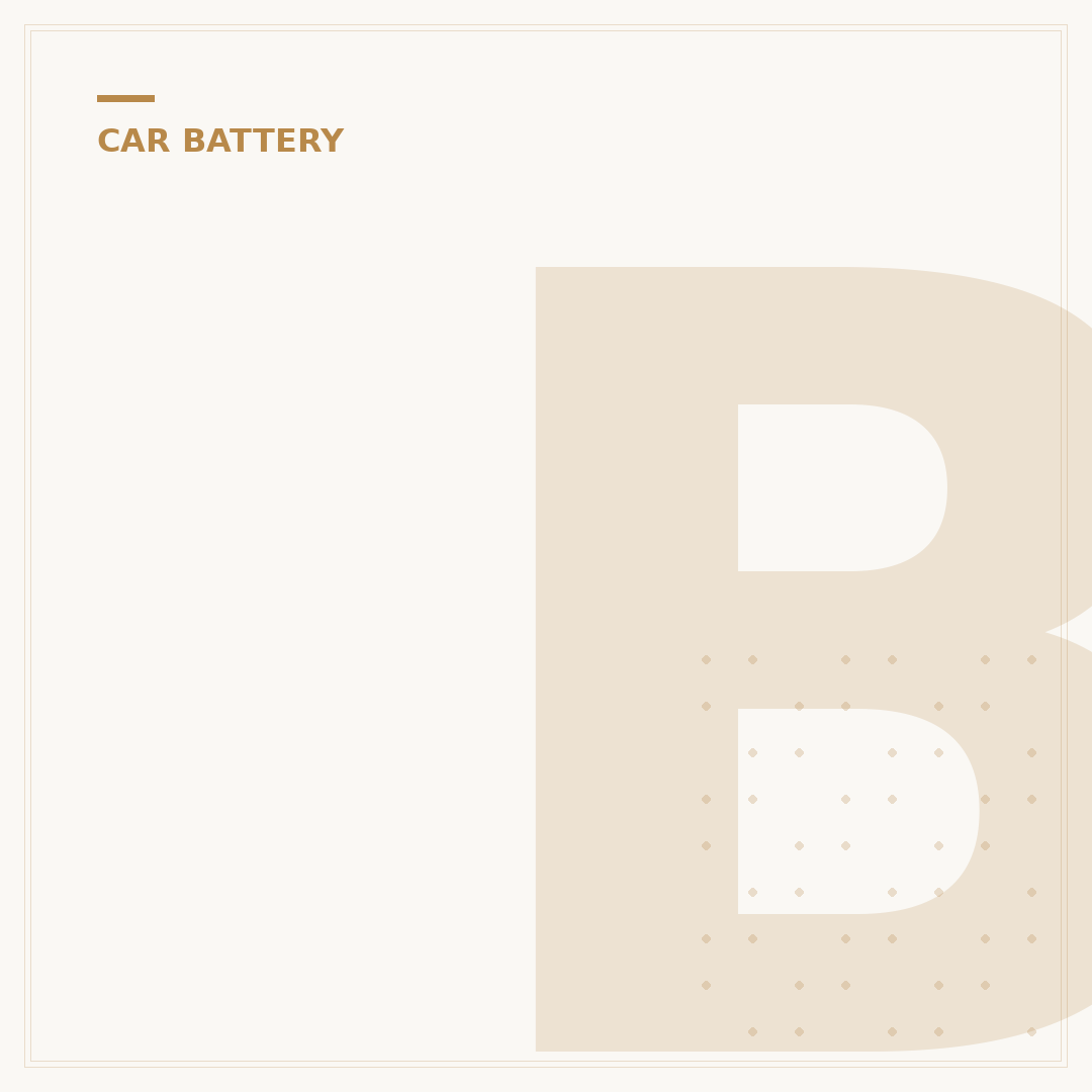 BMW 3 Series Battery: Signs, Replacement & Care