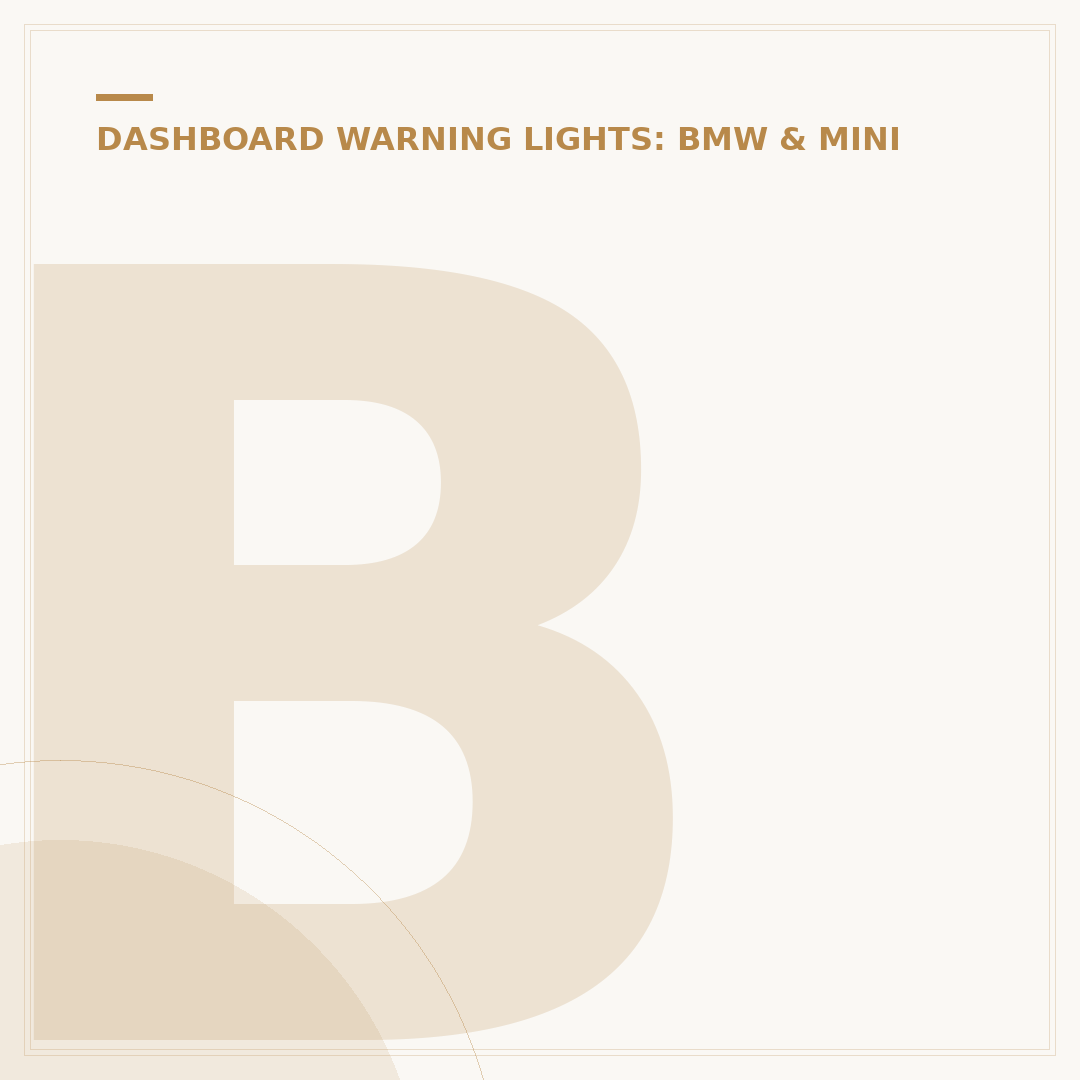 BMW Coolant Warning Light: What It Means & How To React
