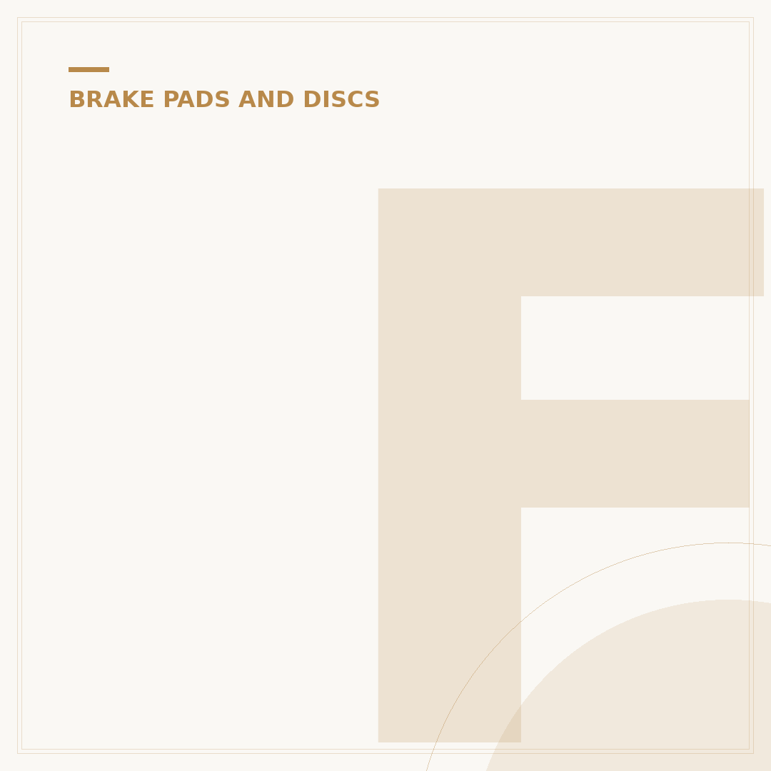 Fitting Brake Discs and Pads