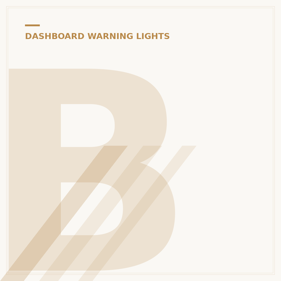 Brake Warning Light Meaning: What It Signals