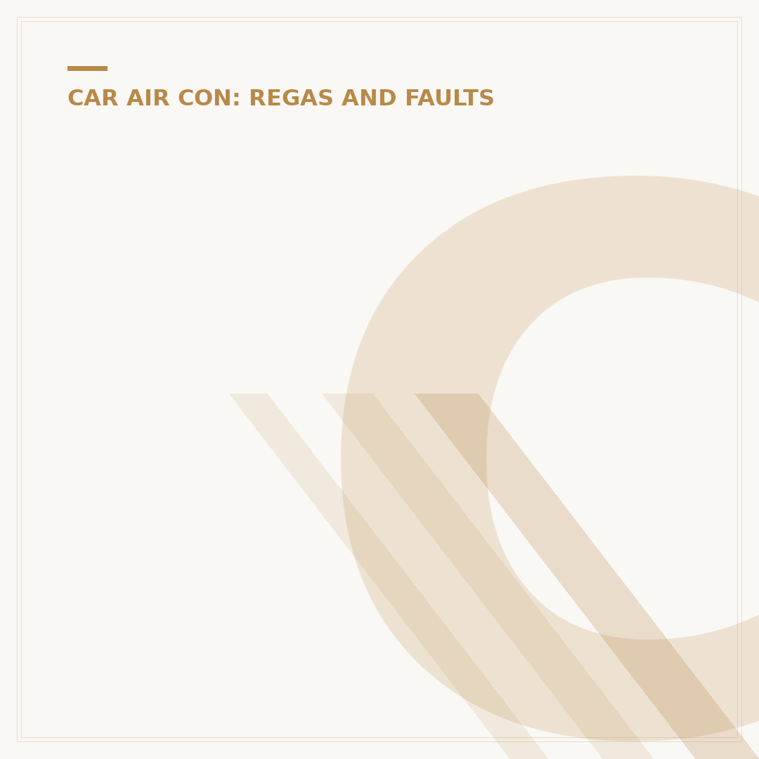 Car Air Con Not Cold? Common Faults & Fixes