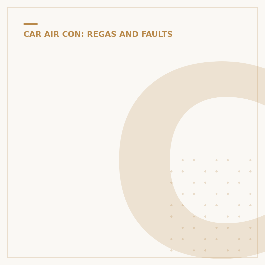 Car Air Con Re Gas: When and Why Your Vehicle Needs It