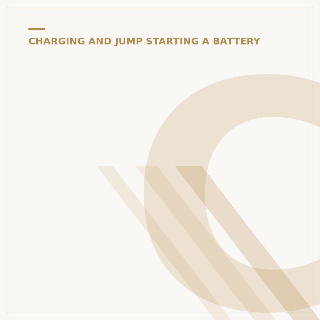 Car Battery Charger: How To Use One Safely
