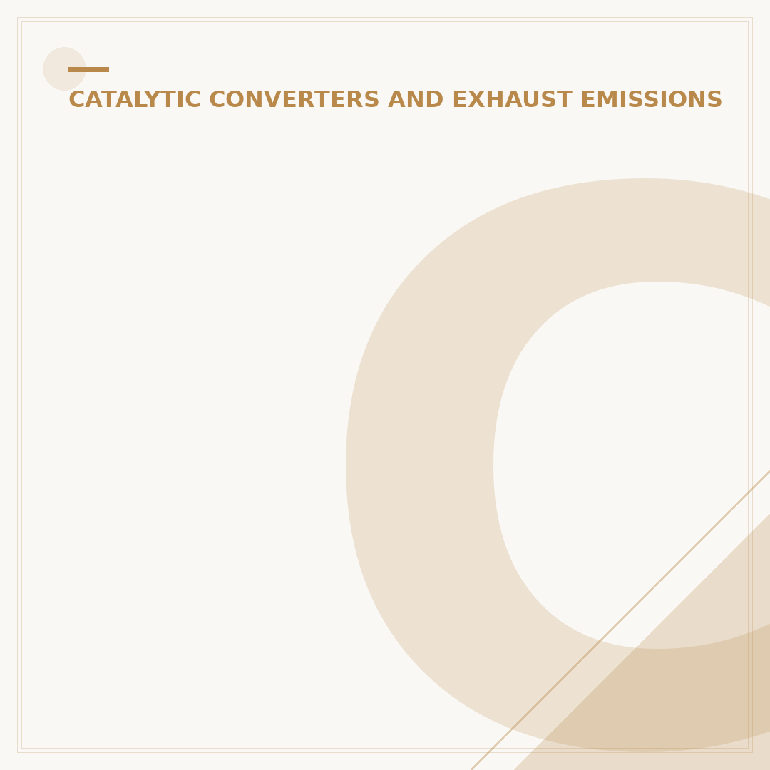 Catalytic Converter Cleaner: What It Is & How It Works