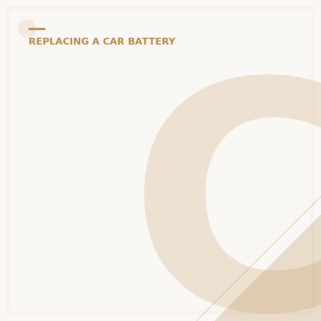 Can You Change a Car Battery Yourself?