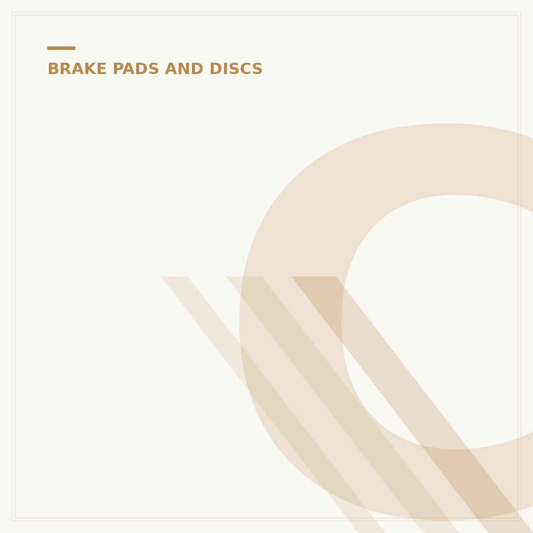 Changing Disk Brake Pads