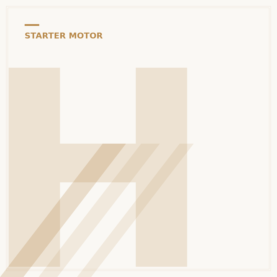 How to Check Starter Motor and Solenoid
