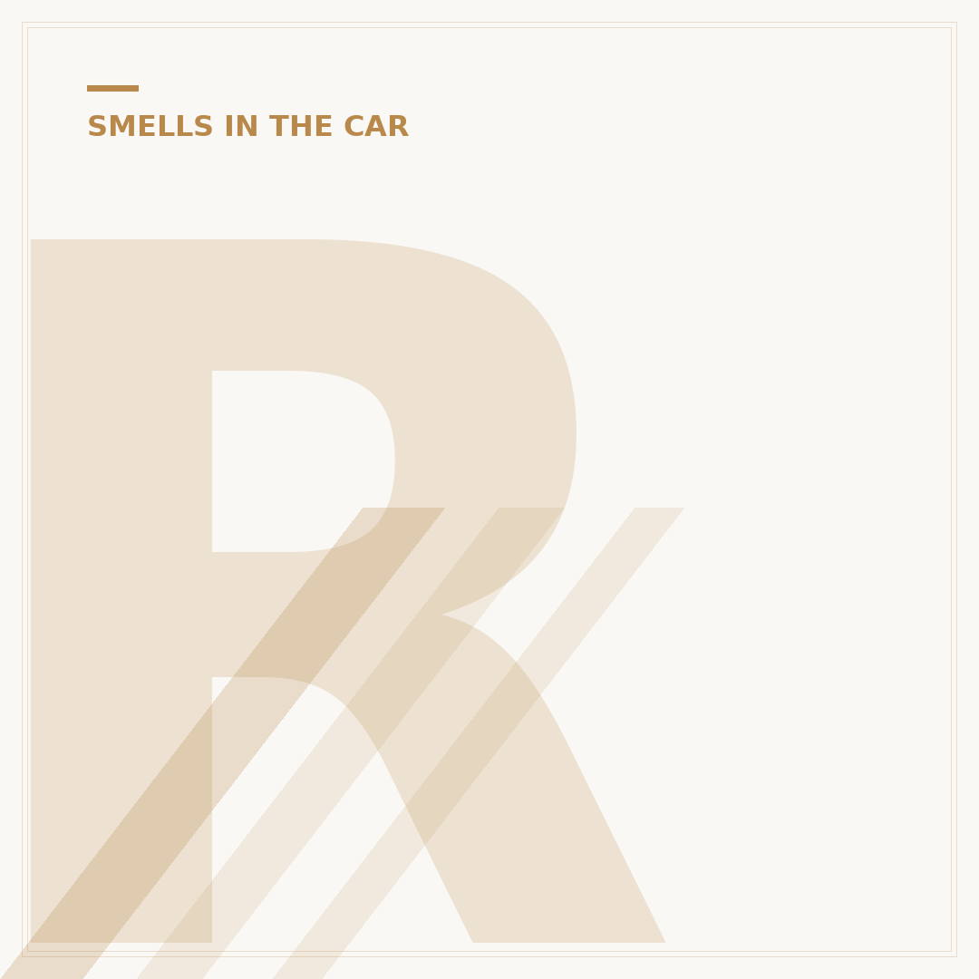 Remove Cigarette Smell From Your Car Interior