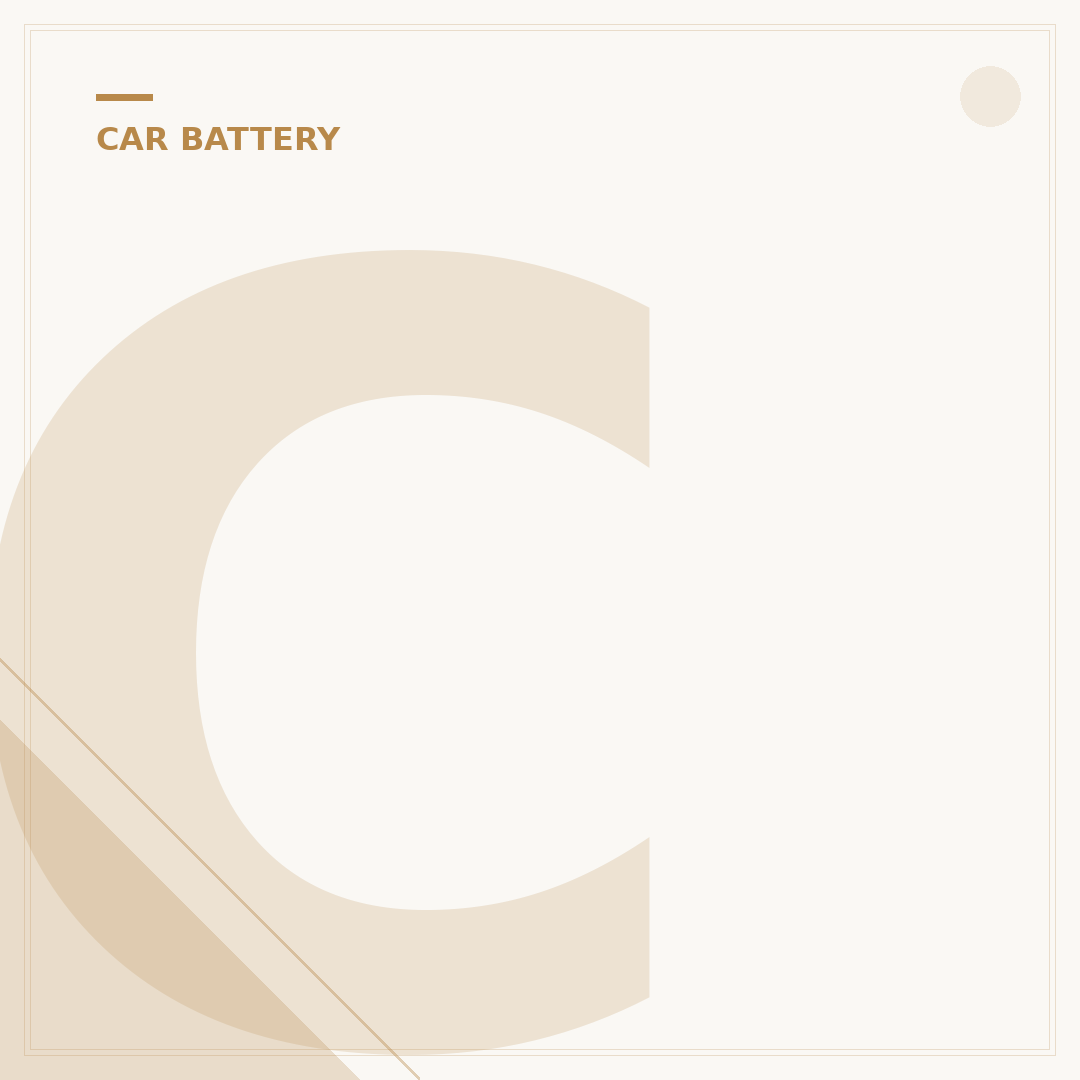 Car Battery for Citroën C3: What You Need to Know