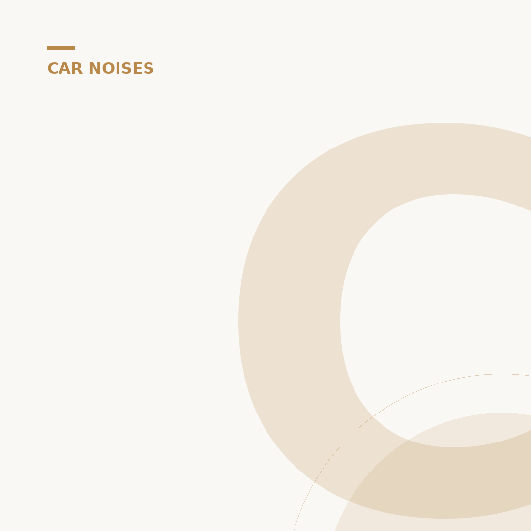 Clunking Noise When Going Over Bumps: Causes & Fixes