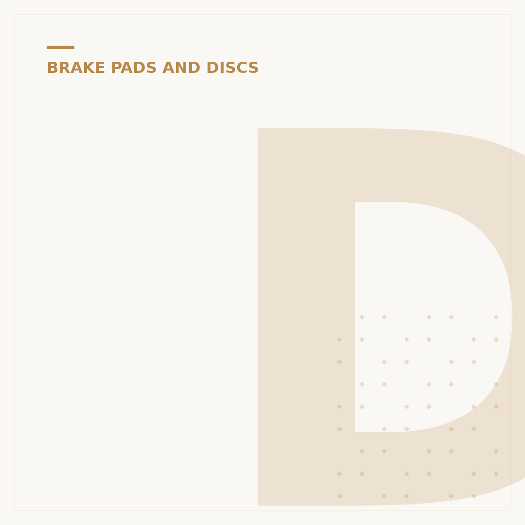 Drilled Grooved Brake Discs: Purpose and Performance