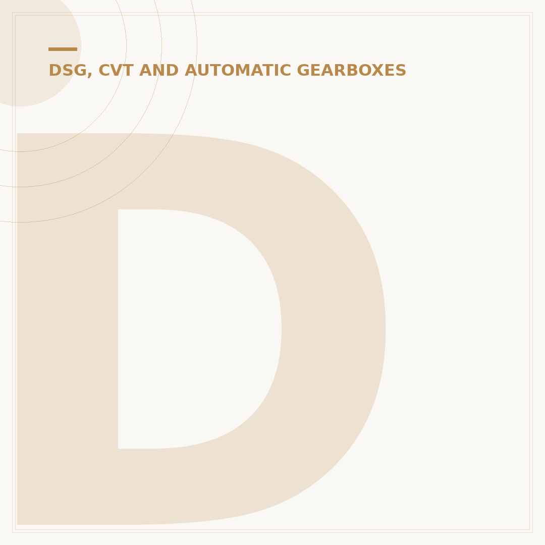 DSG Problems: Common Faults, Causes, and Solutions