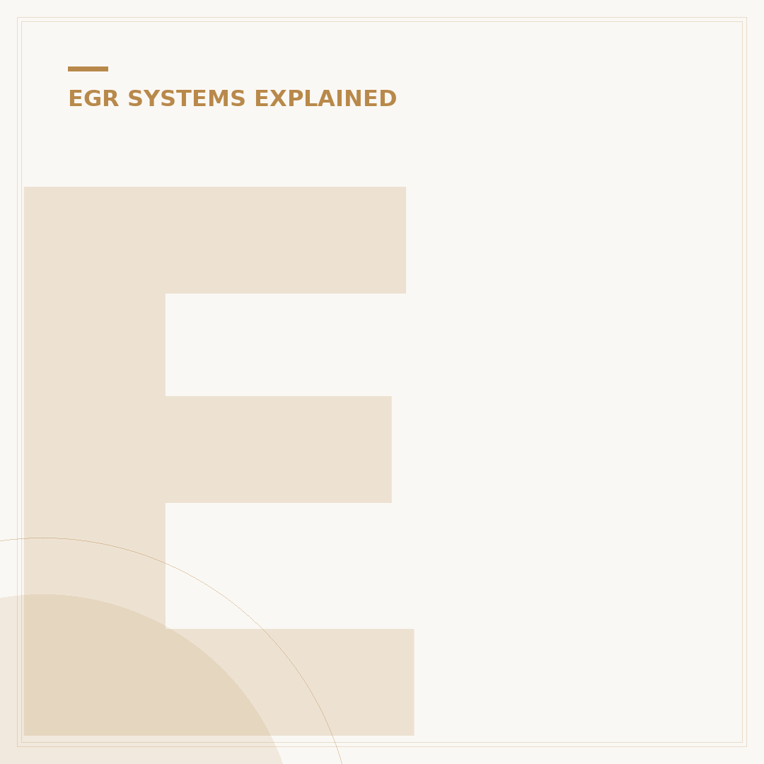 EGR Meaning: What the EGR System Does