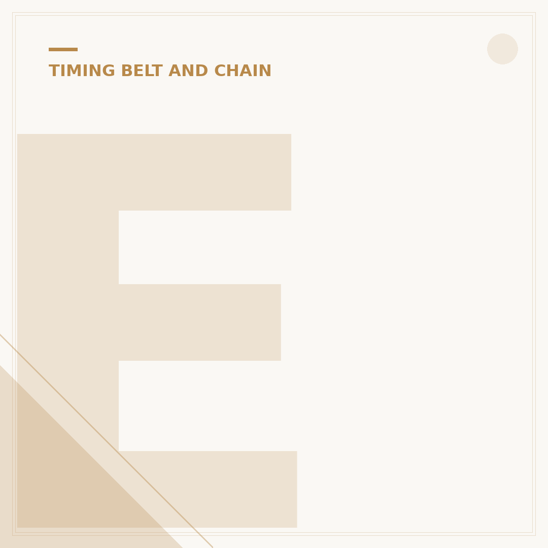 Engine Belt vs Timing Belt: What's the Difference?