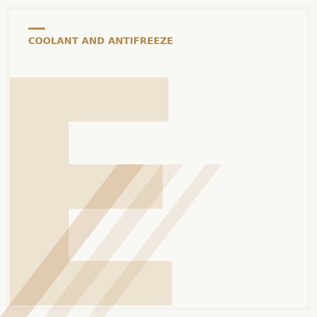 Engine Coolant: What It Is and How to Choose