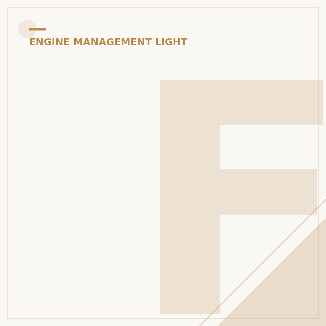 Ford Focus Engine Management Light: What It Means