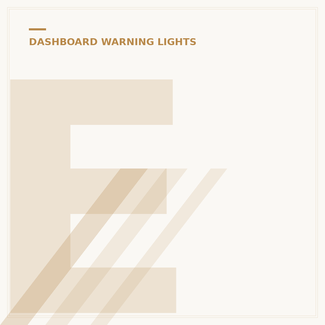 Engine Management Warning Light: What It Means & What To Do