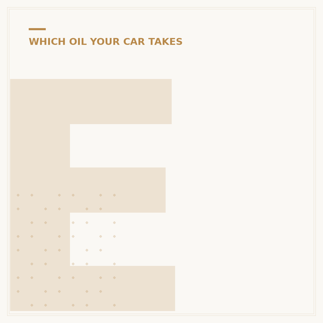 Engine Oil Type for My Car: What You Need to Know
