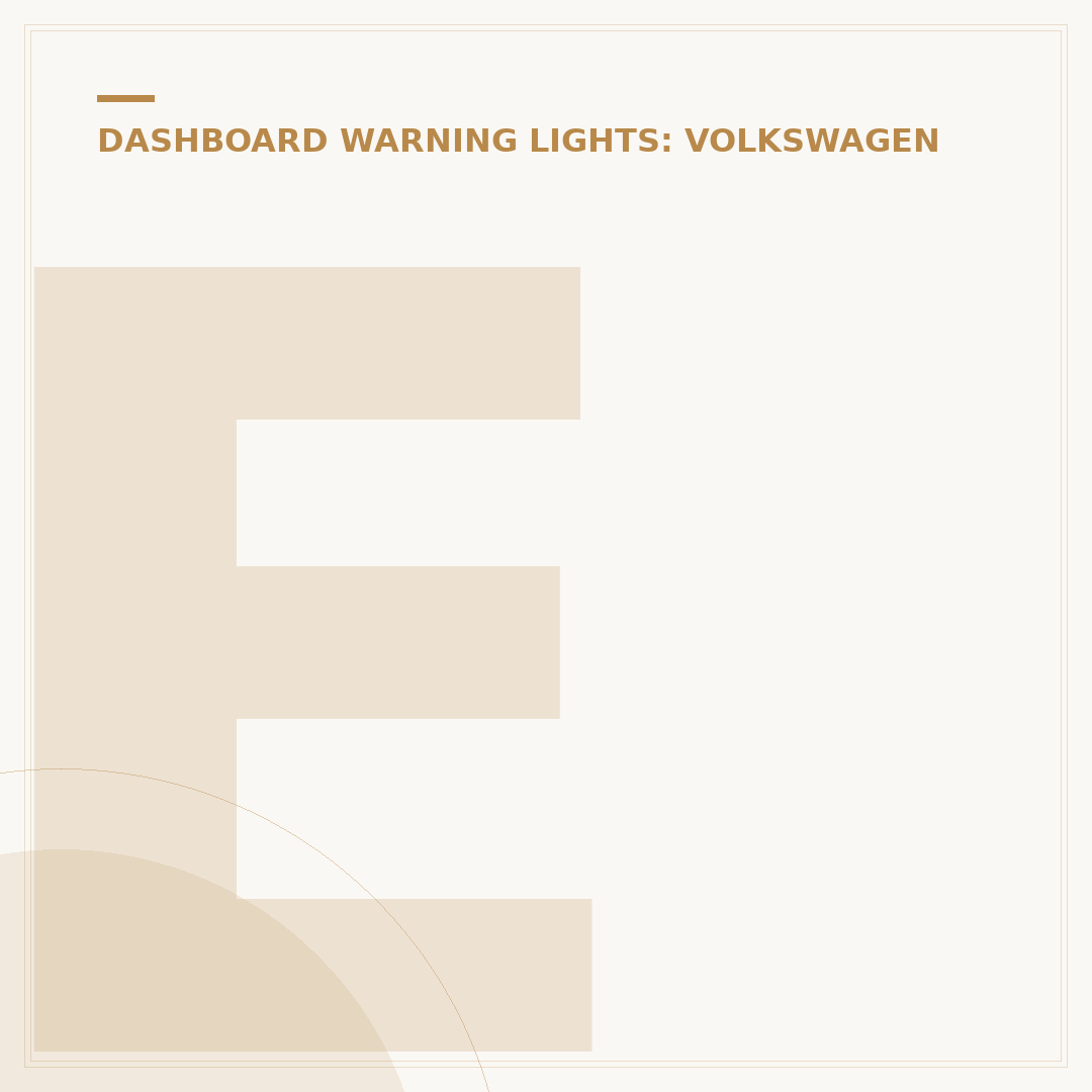 EPC Light on Your Golf: What It Means and How to Check