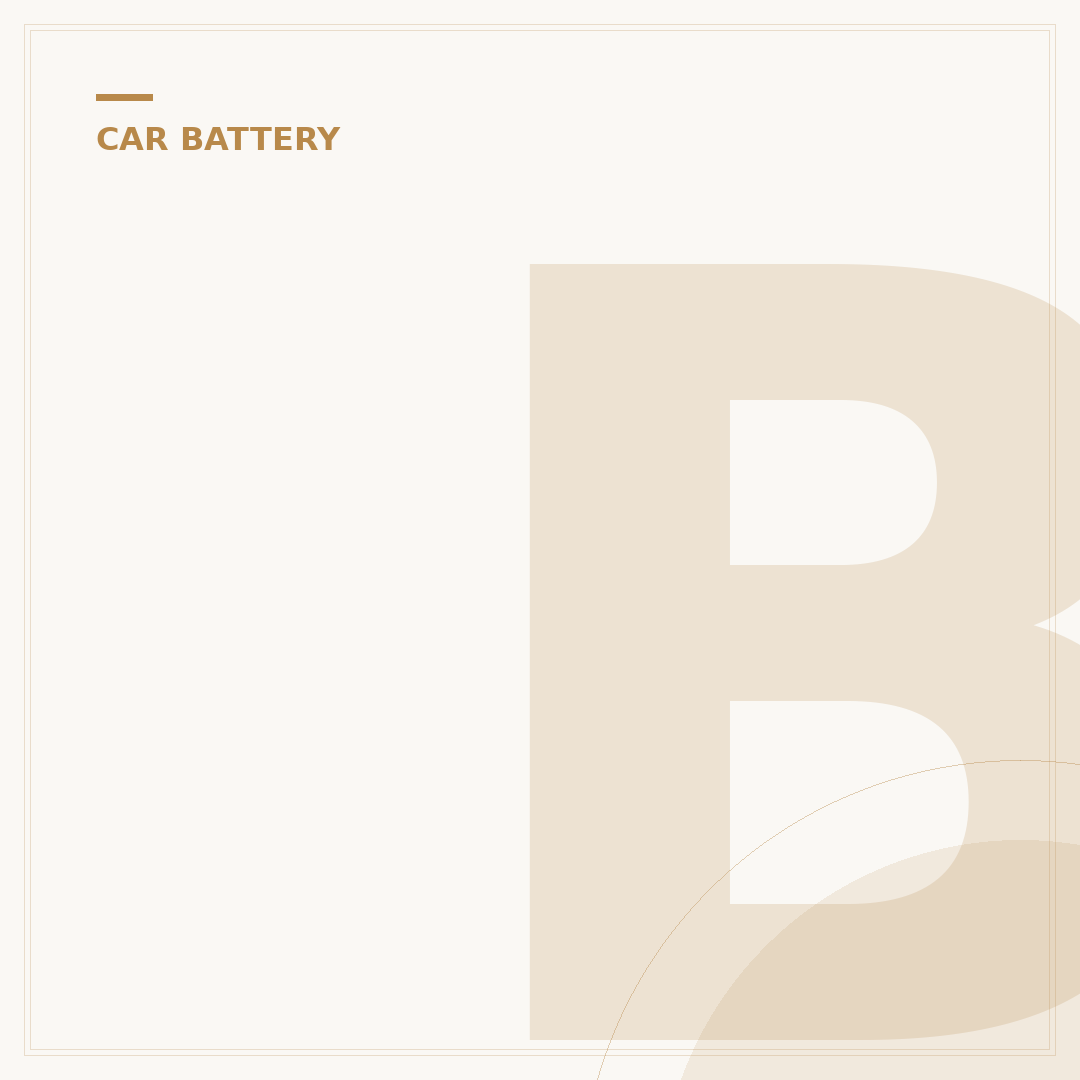 Battery for Ford Fiesta 1.0 EcoBoost