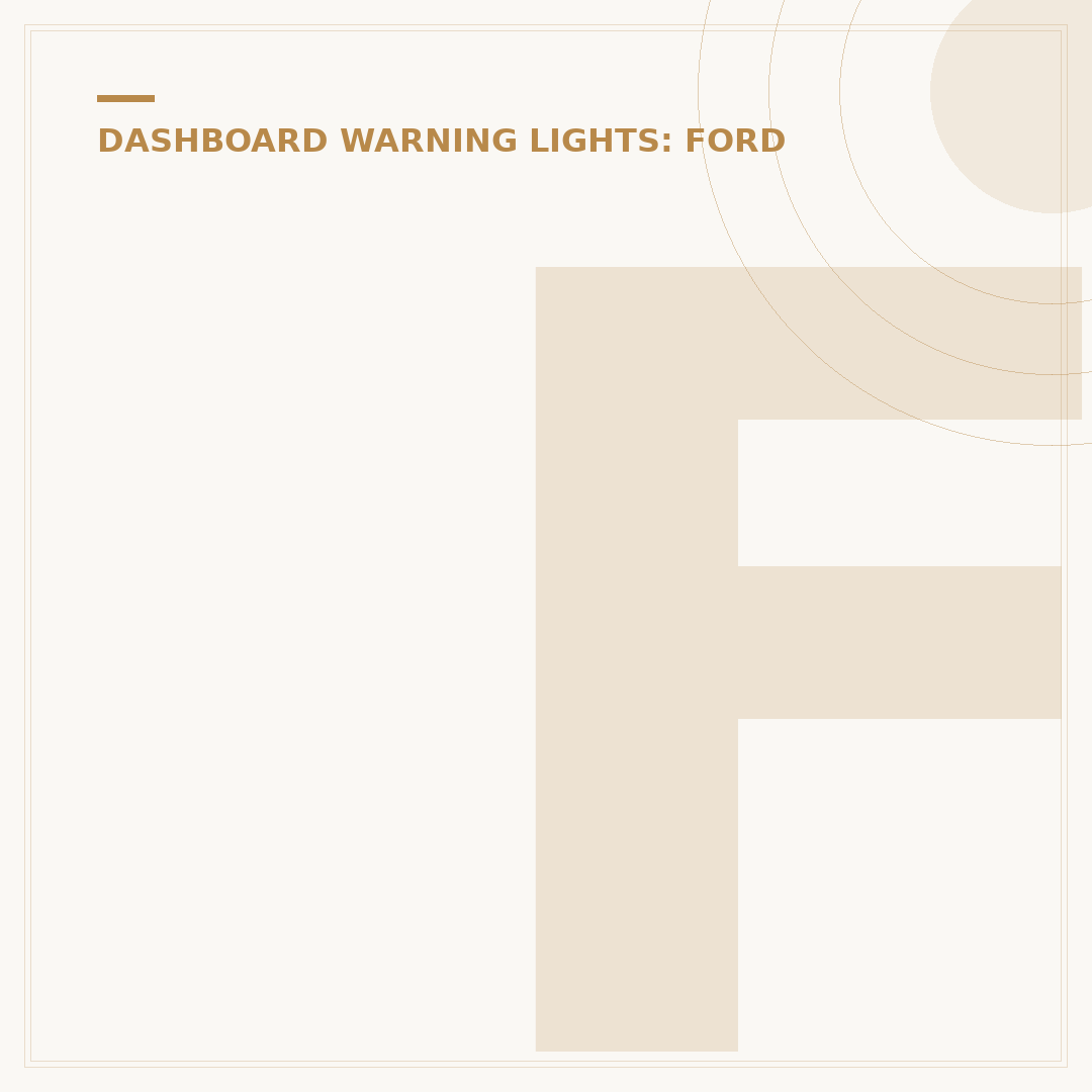 Ford Focus Brake Light Bulb: Replacement and Checks