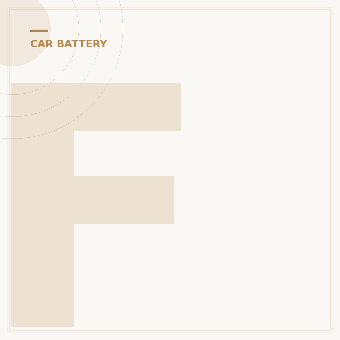 Ford Mondeo Car Battery: What You Need to Know