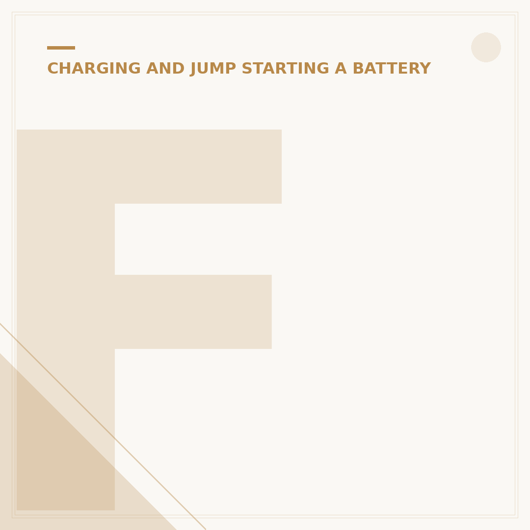 Ford Transit Jump Start Points
