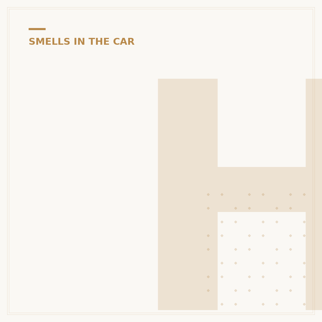 How to Get Sick Smell Out of Car Interiors