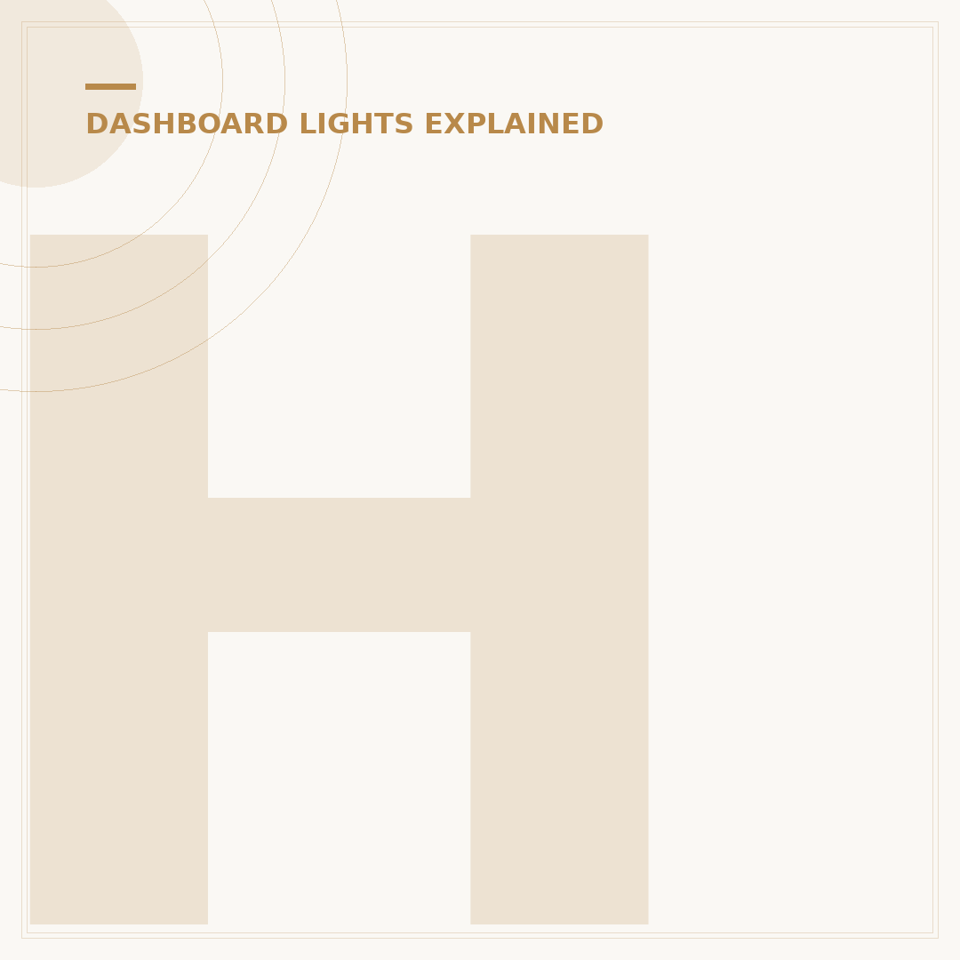 Handbrake Light On? What It Means and How to Fix It