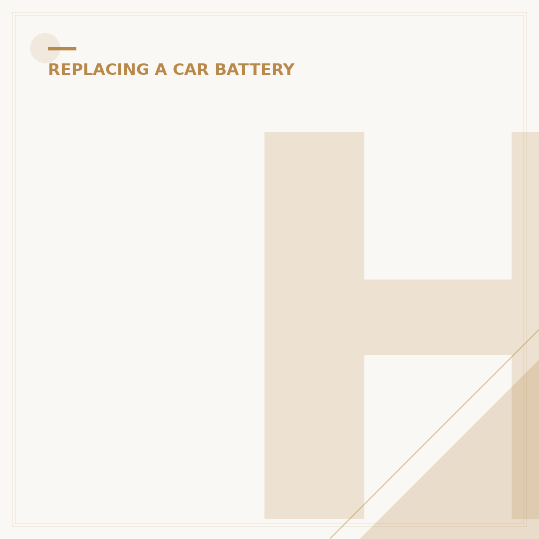 How Do I Change a Car Battery