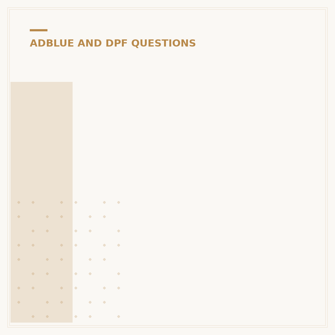 Is All AdBlue The Same? Understanding Fluid Differences