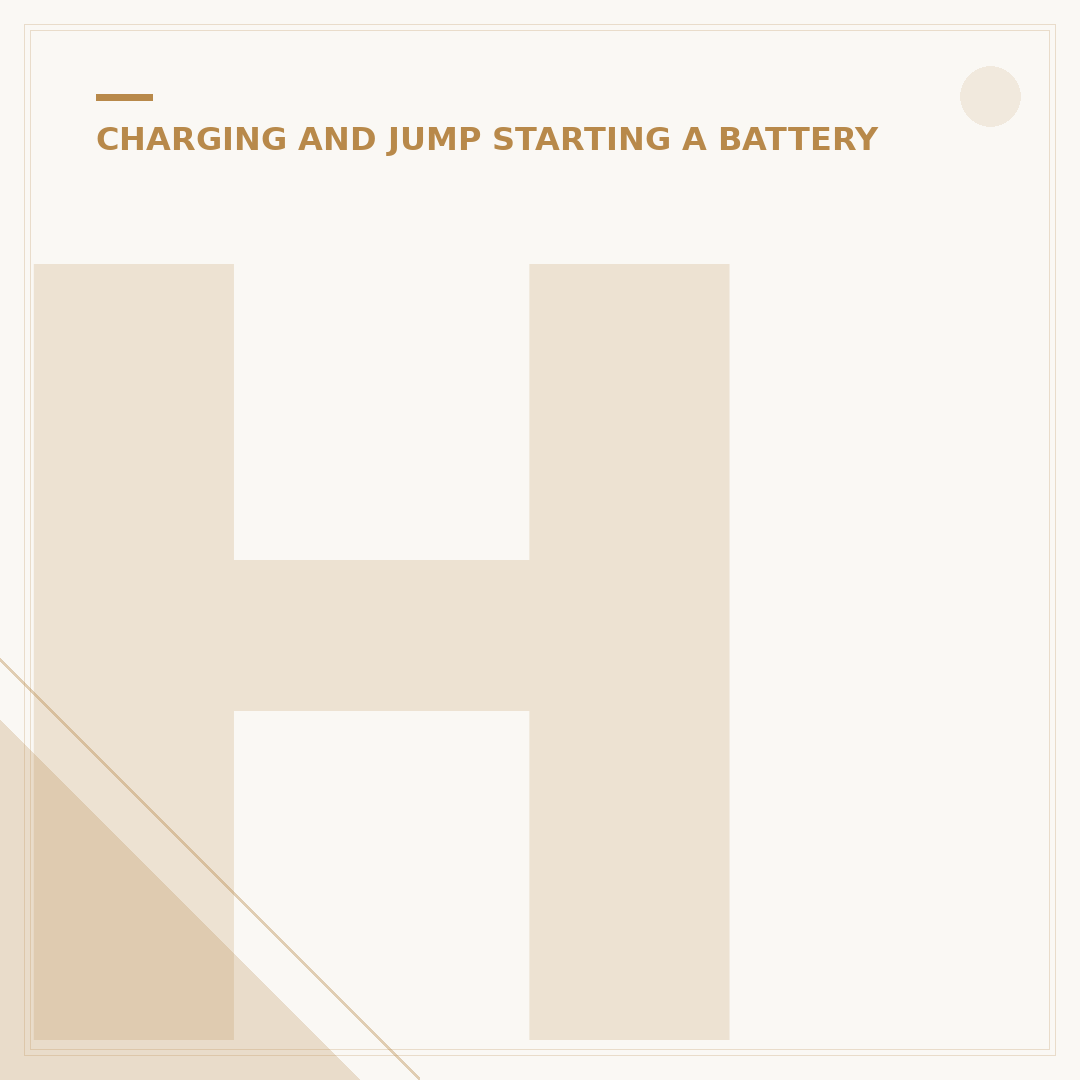 How to Jump Start a 12v Car Battery