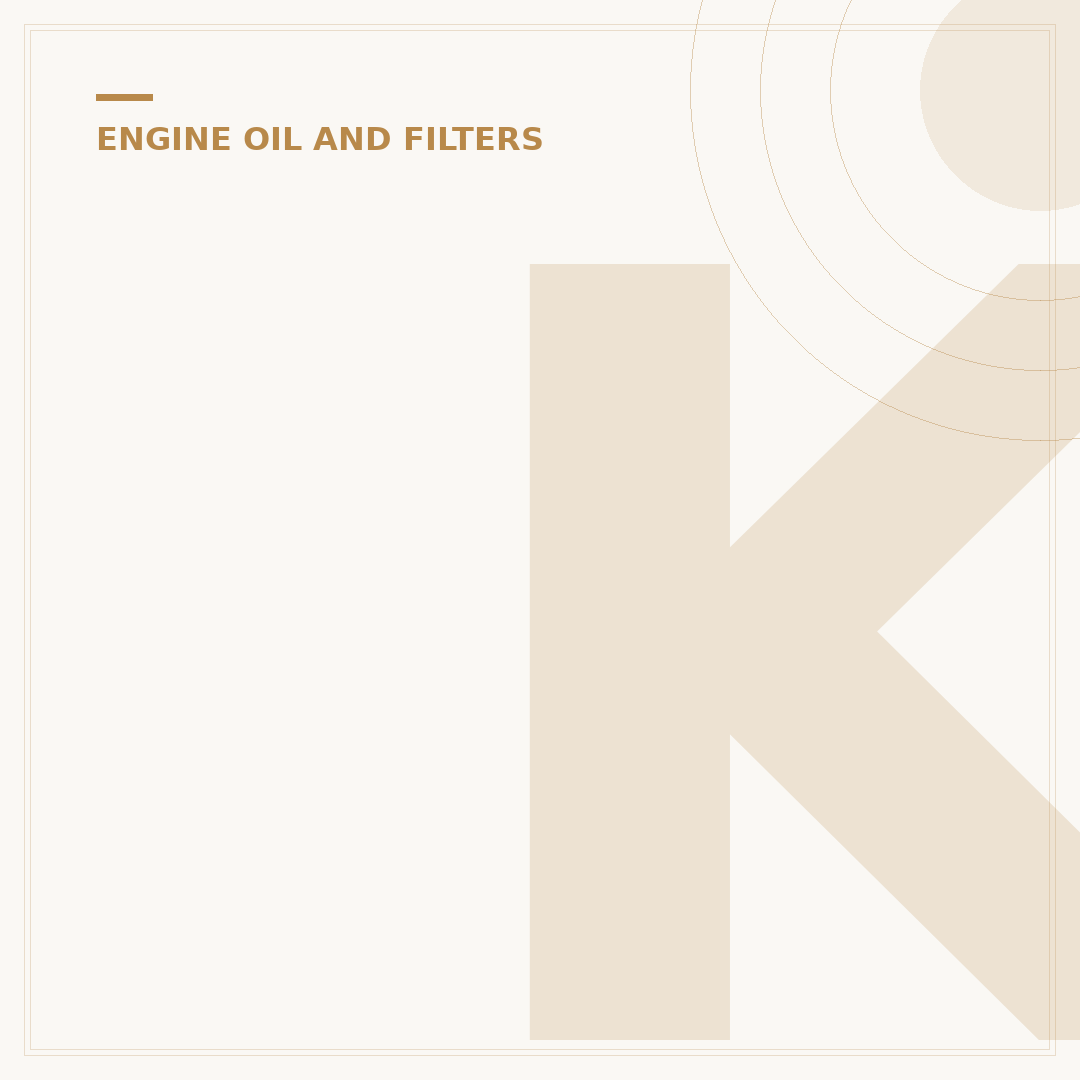 K&N Oil Filter: What You Need to Know