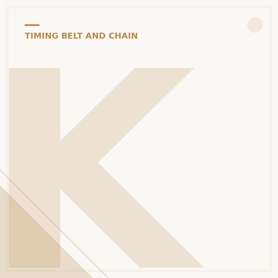 Kia Ceed Timing Belt or Chain Explained