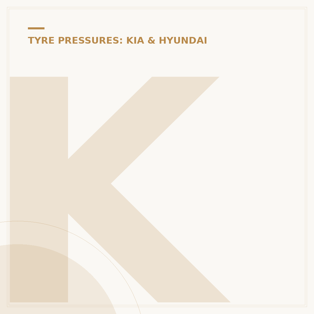 Kia Stonic Tyre Pressure: What You Need To Know