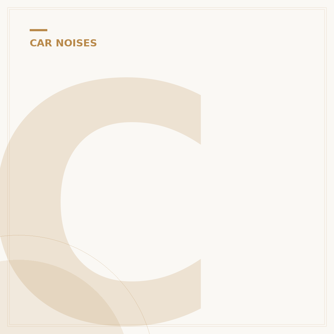 Car Knock Noise When Turning: Causes & What to Check