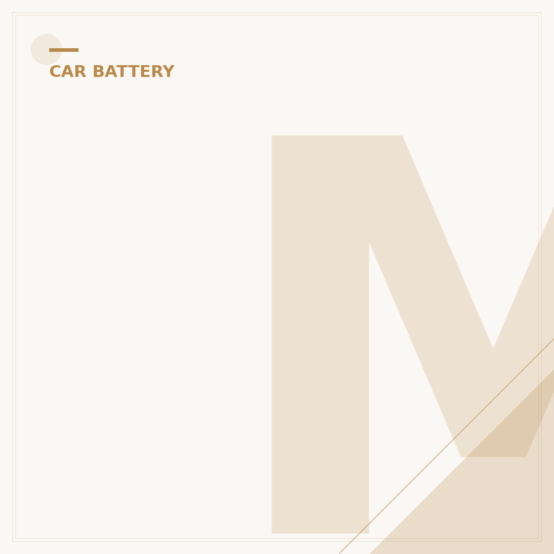 Mazda 6 Car Battery: What You Need To Know