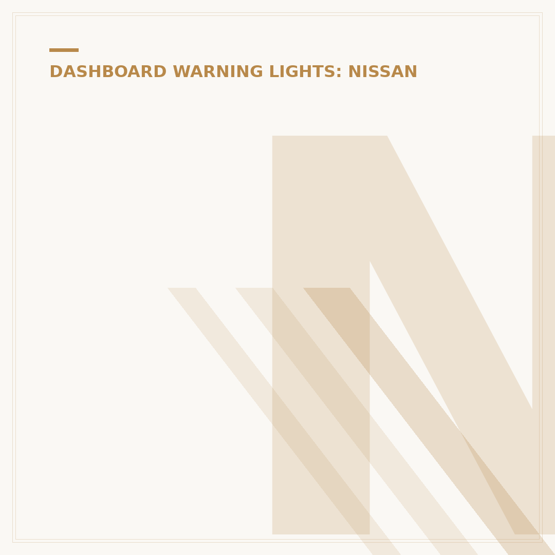 Nissan Juke Dashboard Warning Lights: What They Mean