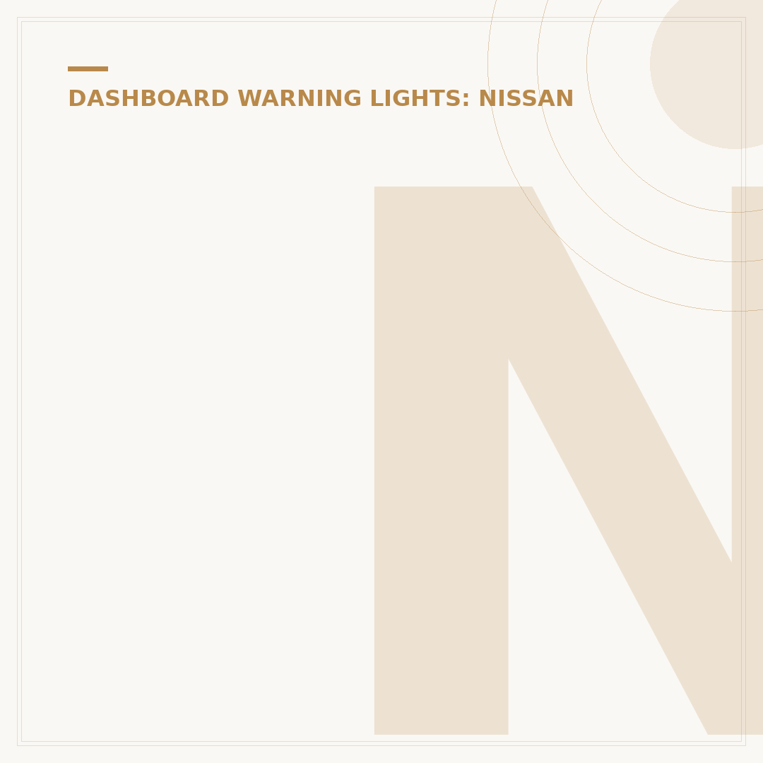 Nissan Qashqai Dashboard Lights Explained