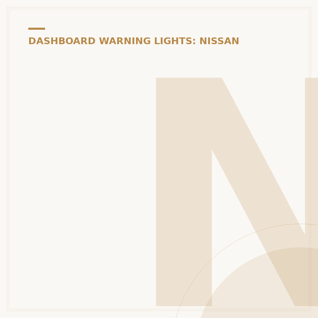Nissan Qashqai Master Warning Light Explained
