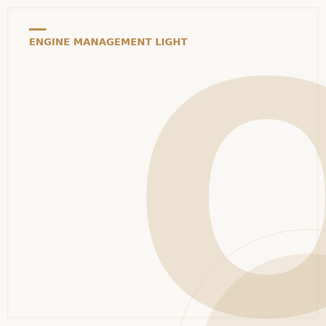 Orange Engine Light On Dash: What It Means