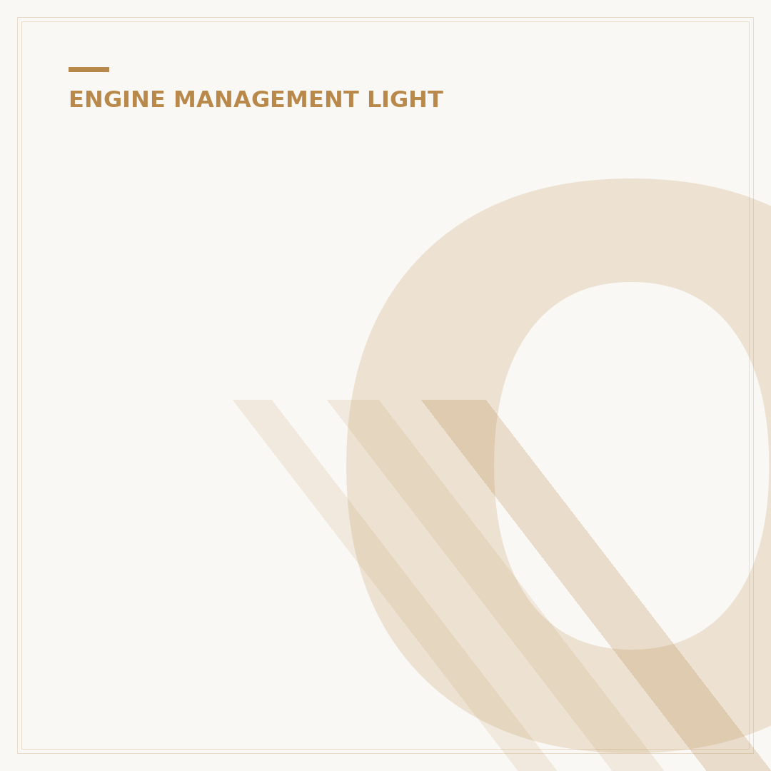 Orange Engine Light: What It Means & What to Do